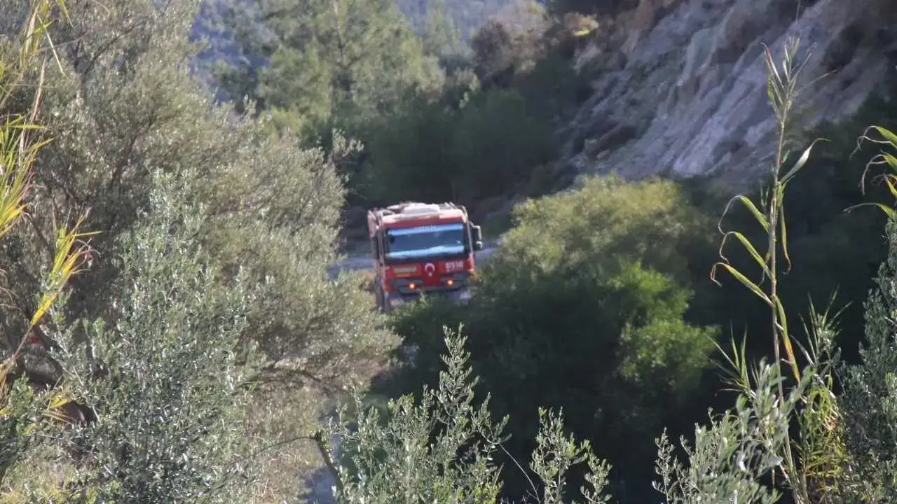 Serik’te Gece Boyu Süren Yangının Bilançosu Sabah Netleşti 4